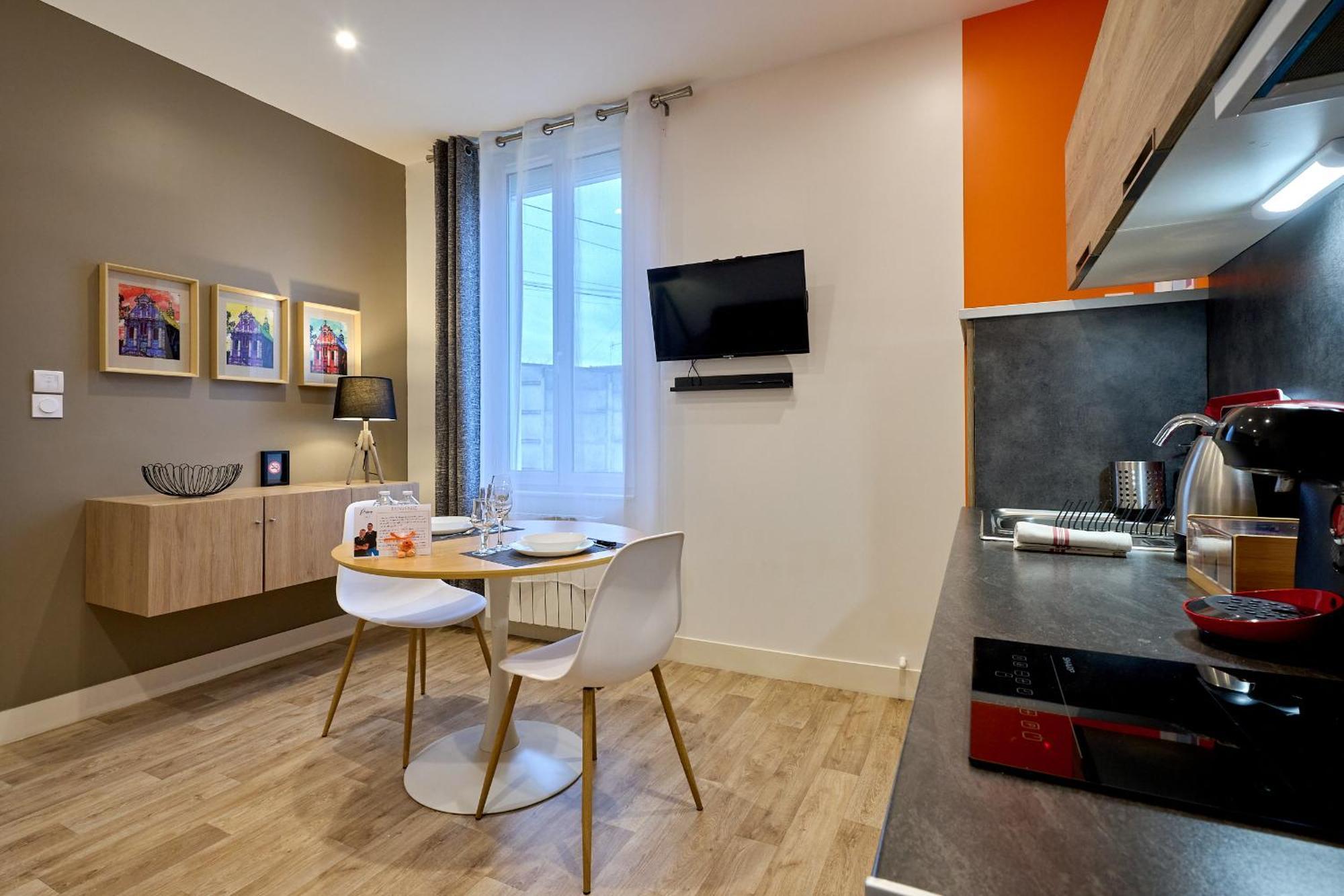 Le Faidherbe Style Appart' - Wifi Gratuit - Parking Gratuit Calme Et Lumineux